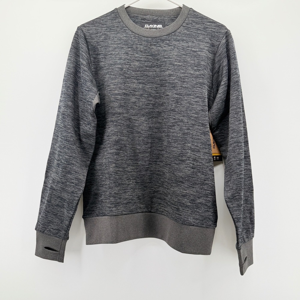 Dakine Liberator LW Crew Womens Medium Black Heather Pullover W331DAK0008
